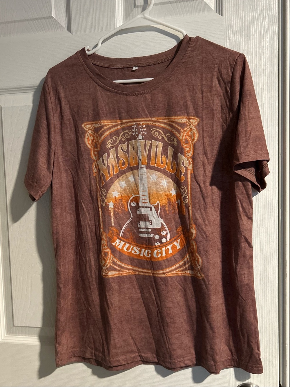 Brown Country Music ‘Nashville’ T-Shirt